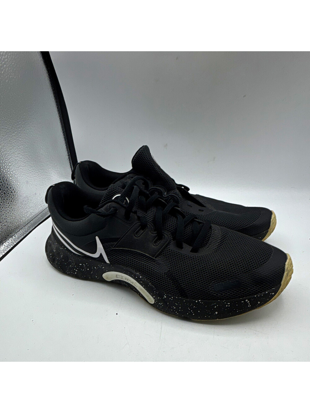 Nike Renew Retaliation TR 3 DA1350-001 Anthracite/Black/White Mesh Size  12
